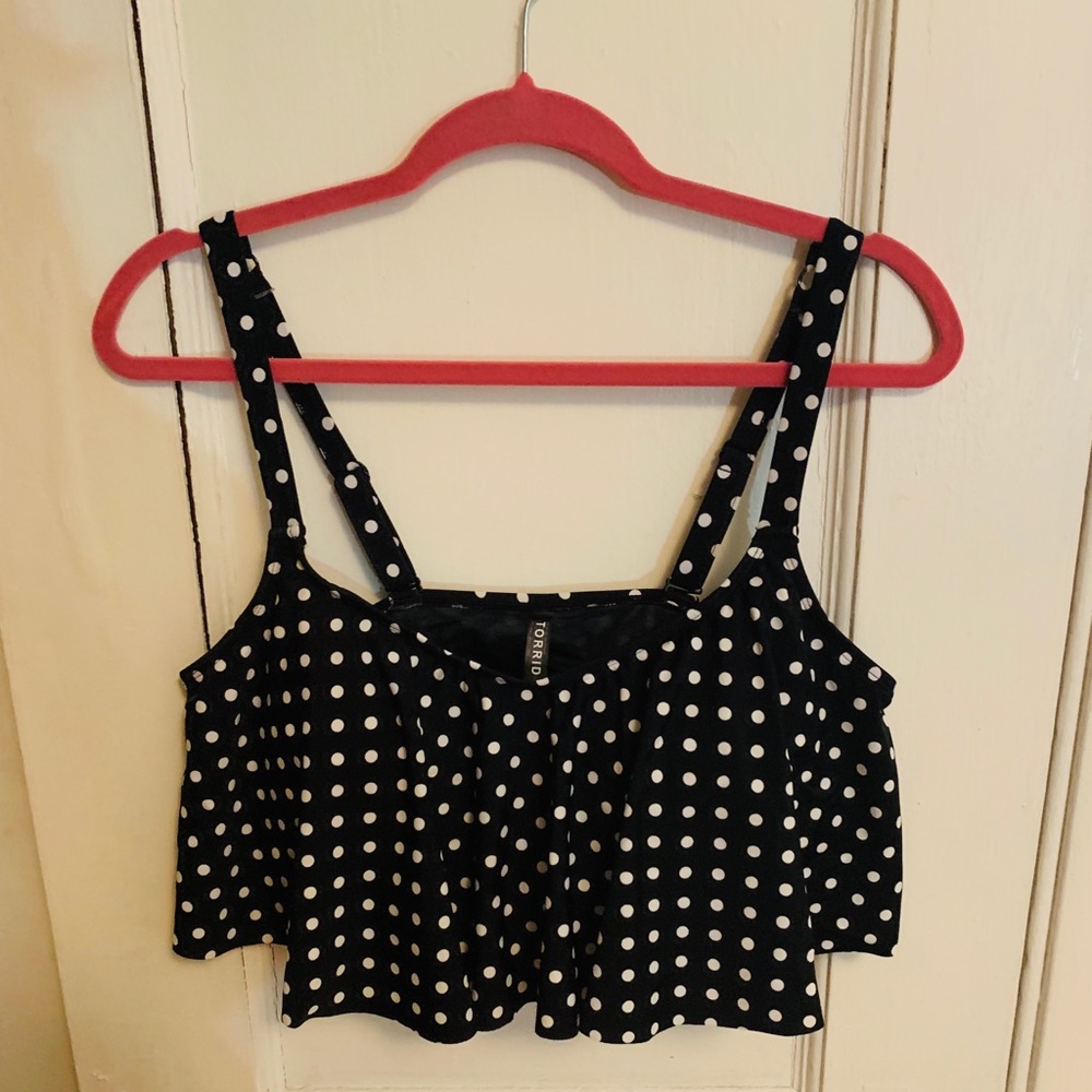 Torrid Bathing Suit Top. Never Worn Size 1